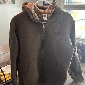 The North Face Men's Dark Green Puffer Jacket